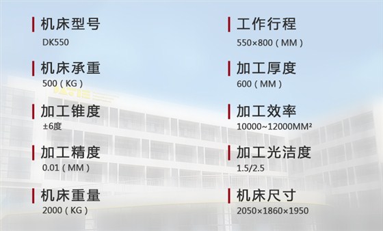 DK550技術(shù)參數(shù)
