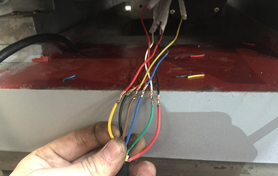 線切割步進(jìn)電機(jī)接線圖文教程1