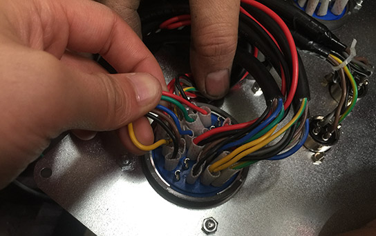 線切割步進(jìn)電機(jī)接線圖文教程2