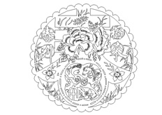 線切割春到福來圖紙,線切割圖紙免費(fèi)下載