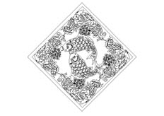 線切割福魚圖紙,線切割圖紙免費(fèi)下載