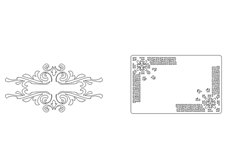 線切割2D-花邊,線切割圖紙免費(fèi)下載