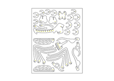 線切割3D-昆蟲(chóng)2,線切割圖紙免費(fèi)下載